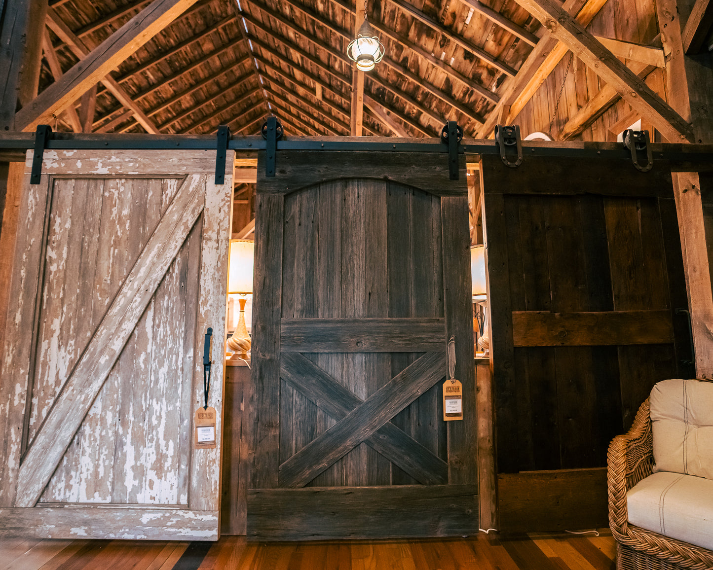 Barn Door -- Weathered Grey Horse Barn Style