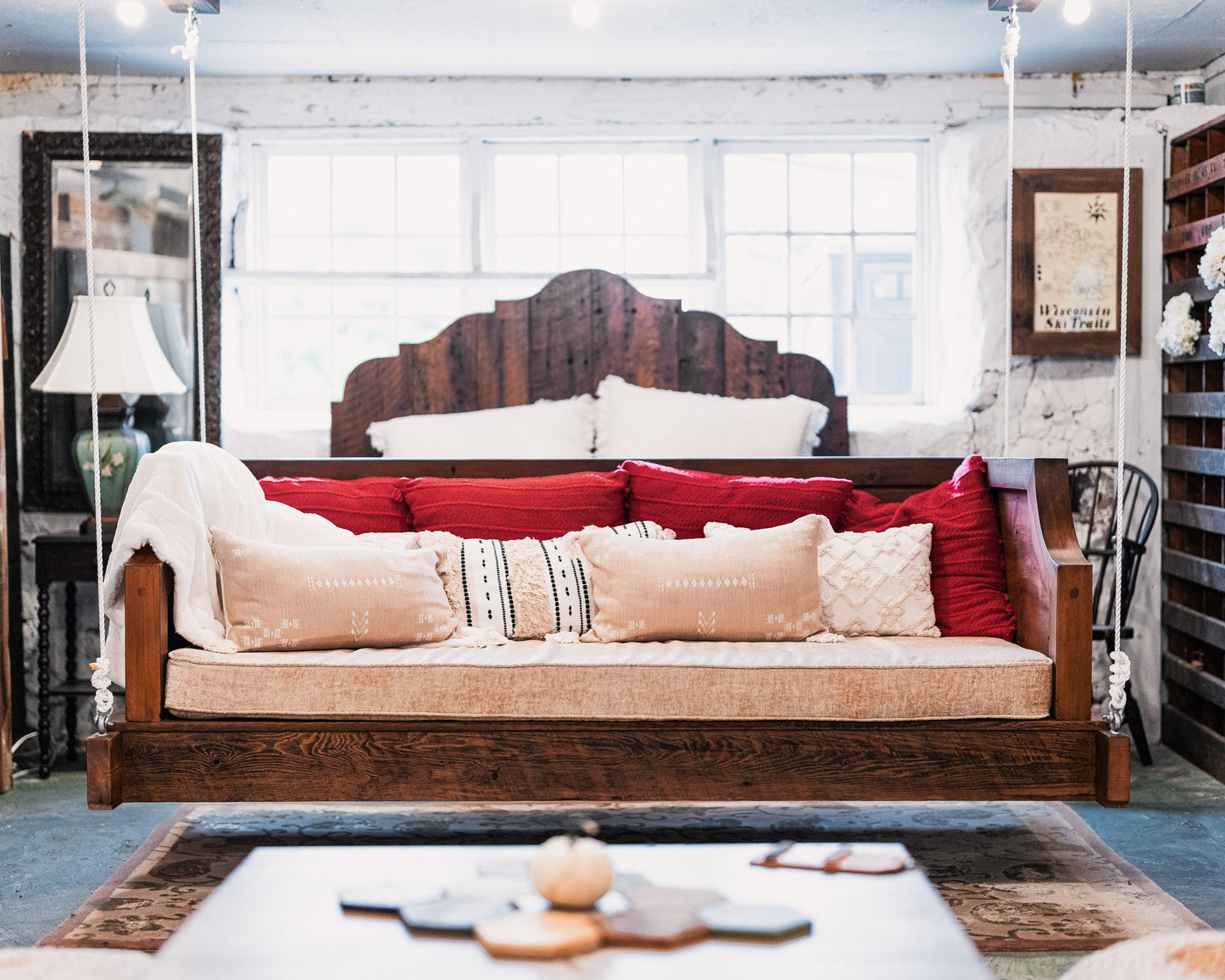 Roofboard Scalloped Headboard