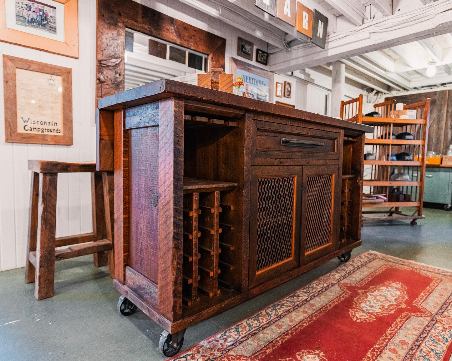 Convertible Sideboard and Bar