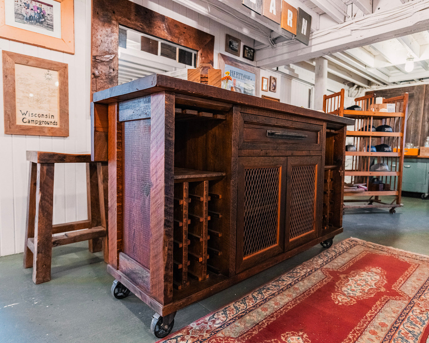 Convertible Sideboard and Bar