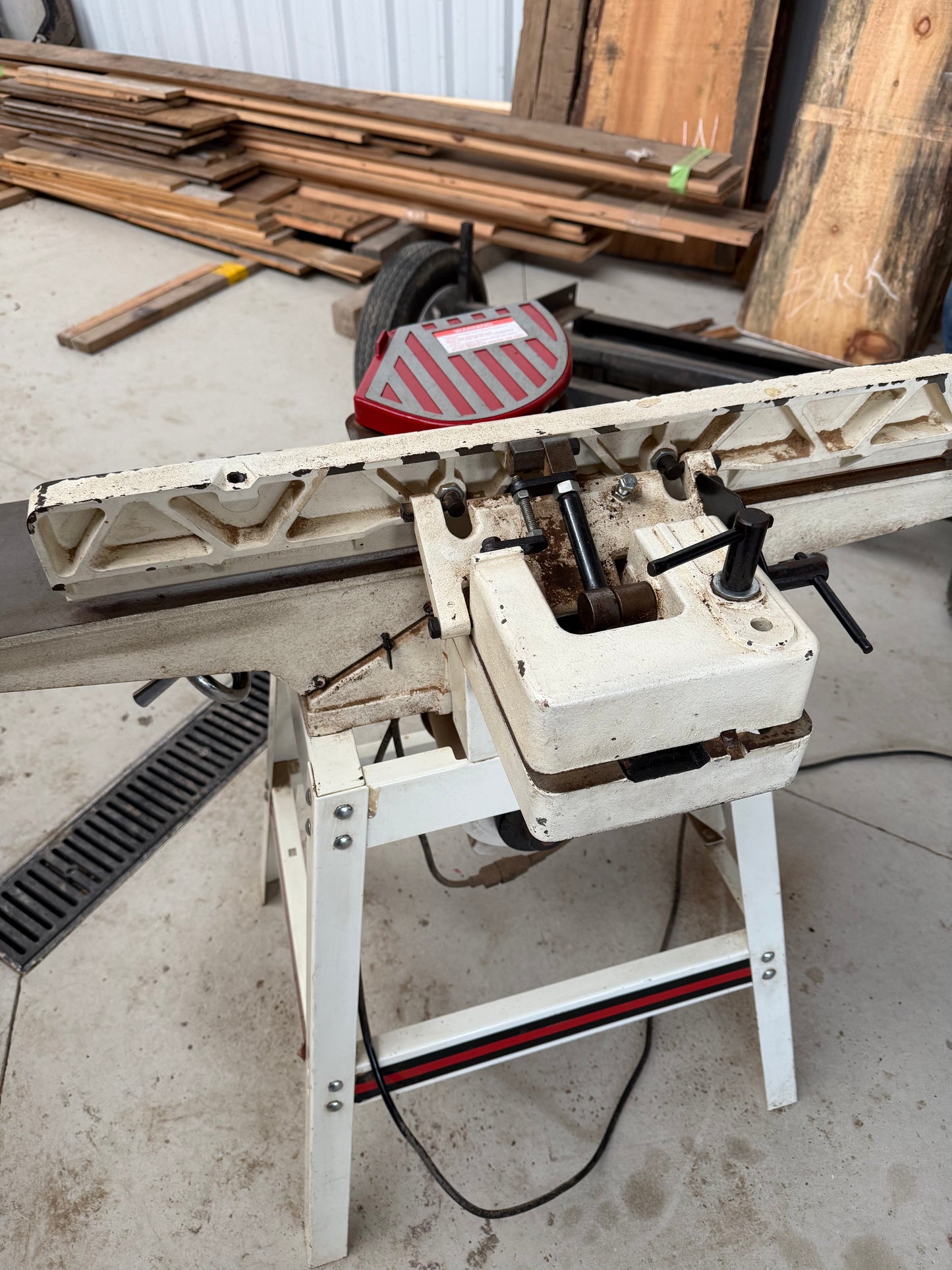 JET Open Stand Jointer