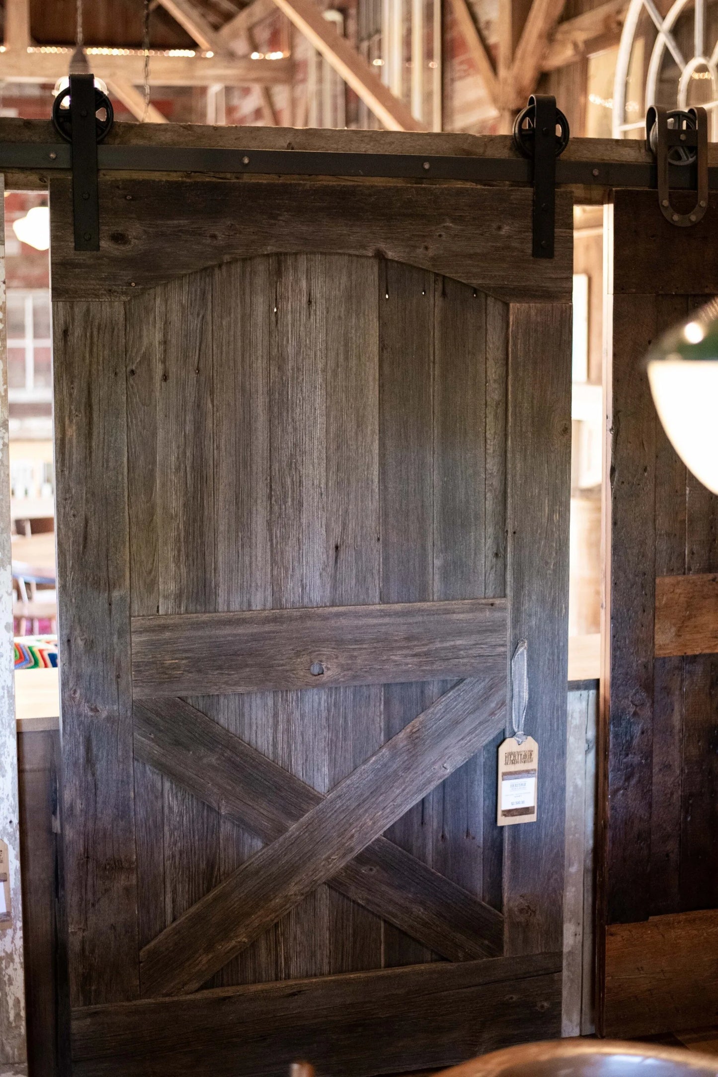 Barn Door -- Weathered Grey Horse Barn Style