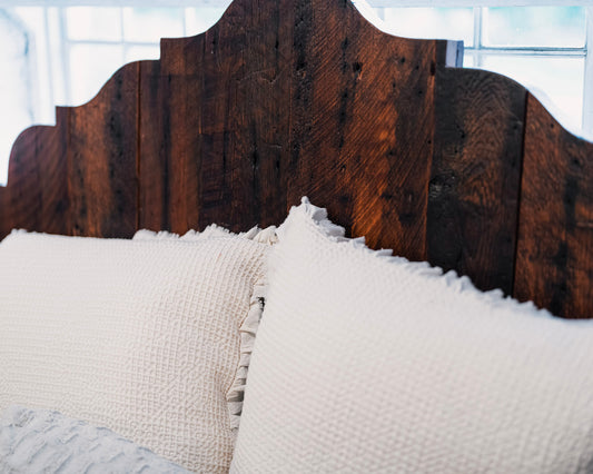 Roofboard Scalloped Headboard