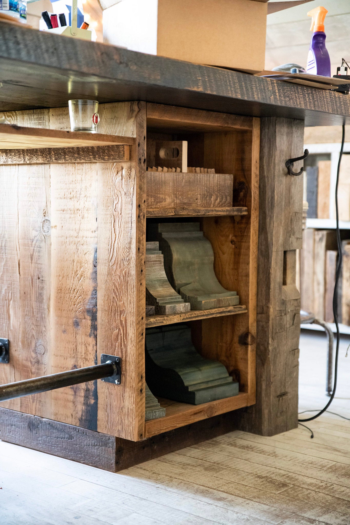 Partner Work Desk with Storage